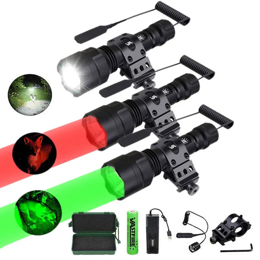 Toren Rail-Mounted Tactical Flashlight Kit