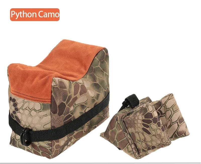 Toren Front & Rear Shooting Sandbag Set — Unfilled 600D Rifle Rest Bags