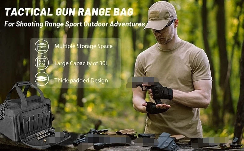 Toren MOLLE Range Bag — Tactical Pistol & Gear Case