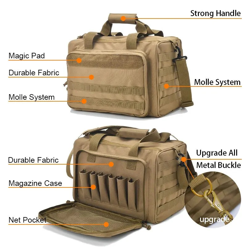 Toren MOLLE Range Bag — Tactical Pistol & Gear Case