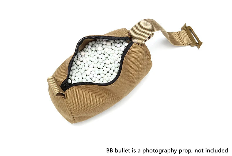 Shooter’s Stability Kit sniper bag filled with range BB pellets, ideal for stabilization in shooting setups.