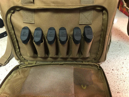 Range Day Essentials Bundle — Range Bag + Rest Bag + Knife + Multitool