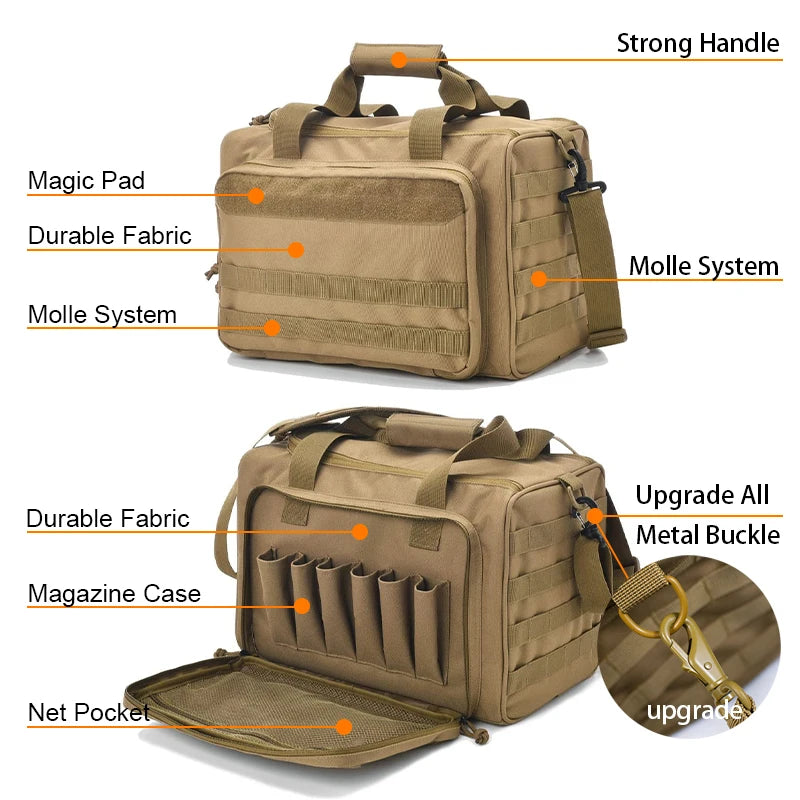 Toren MOLLE Range Bag — Tactical Pistol & Gear Case
