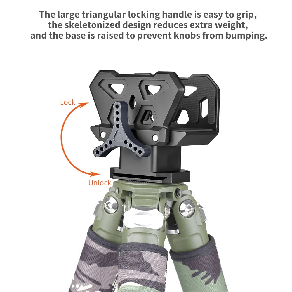 Sniper Precision Shooter Bundle Saddle setup with a snipper rifle, ensuring maximum stability for accurate shots