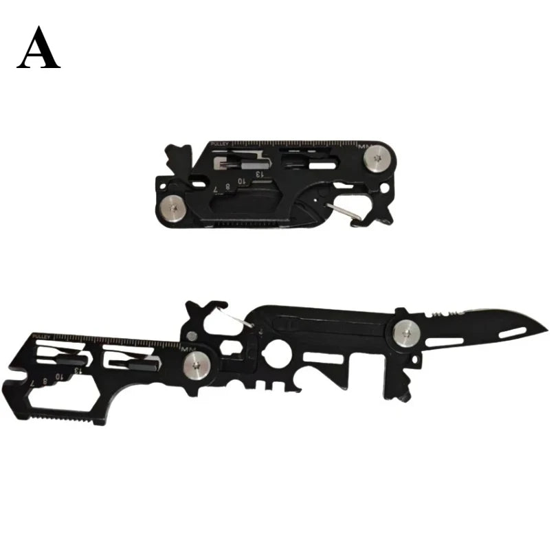 Repair Folding EDC Multitool Card — Compact Outdoor Repair Tool