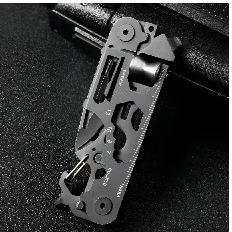 Repair Folding EDC Multitool Card — Compact Outdoor Repair Tool