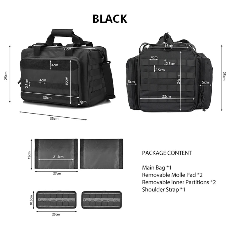 Toren MOLLE Range Bag — Tactical Pistol & Gear Case