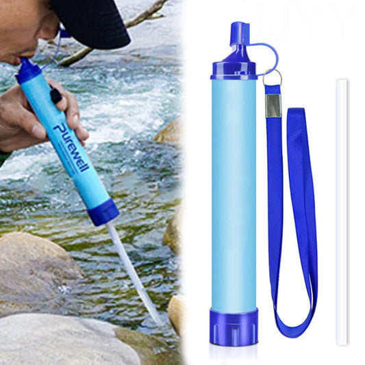 Toren Mini Outdoor Water Filter Straw — Portable Camping & Survival Purification System