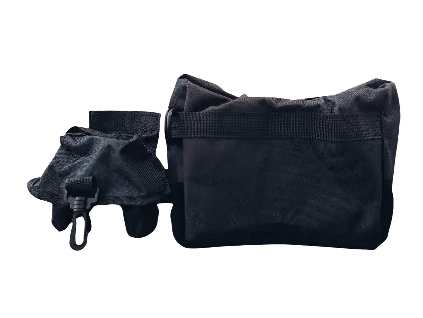 Shooter Stability Kit includes black snipper sandbags for enhanced shooting stability.