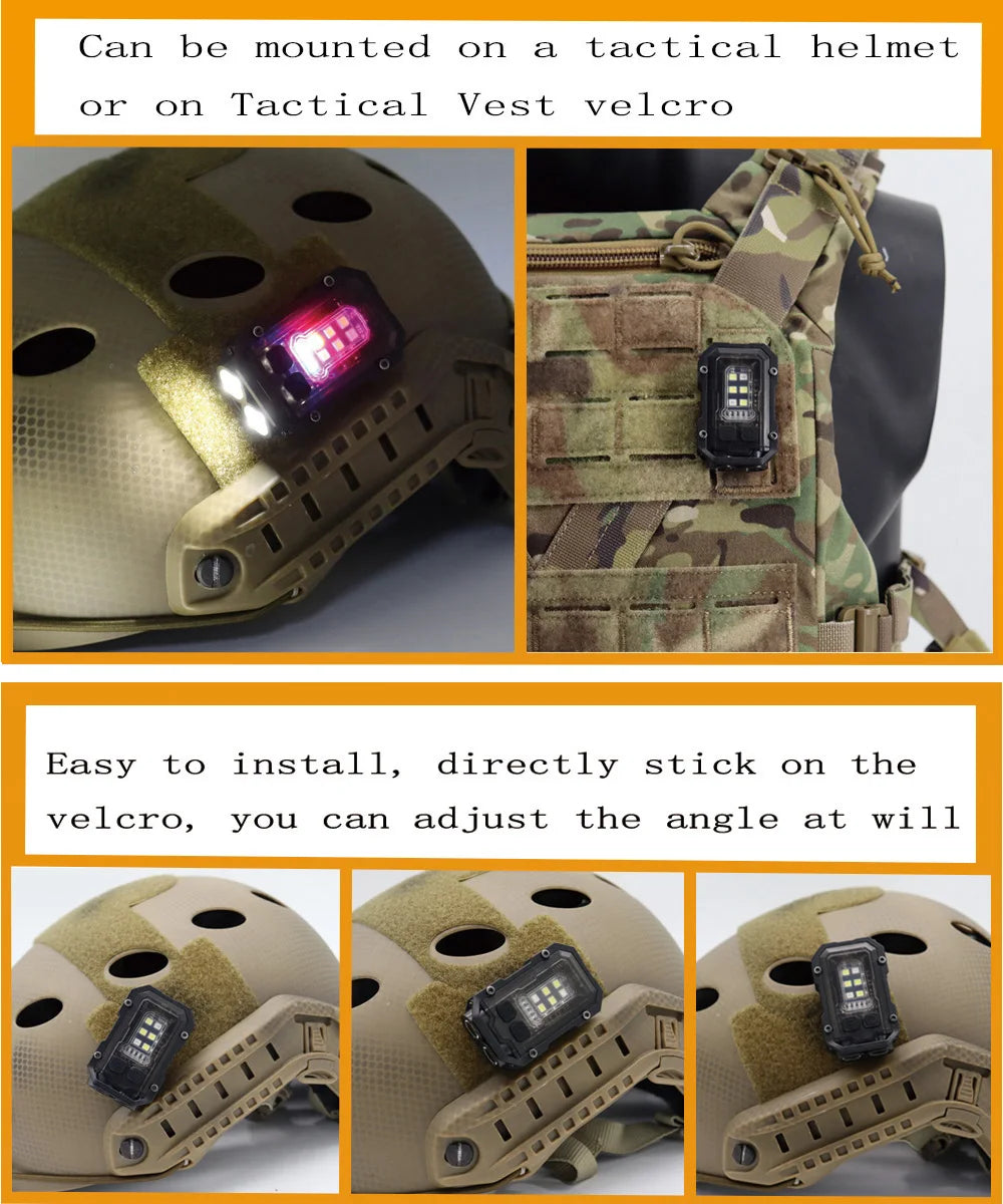 Toren Mini Signal Light — Strap-Mount Safety Beacon