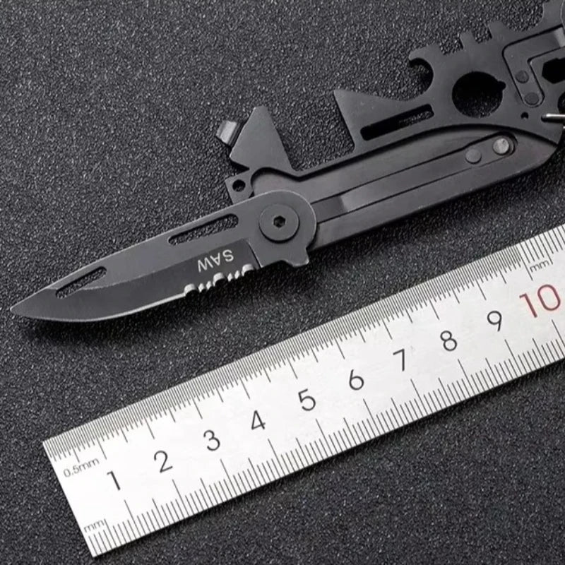 Repair Folding EDC Multitool Card — Compact Outdoor Repair Tool
